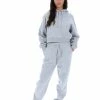 JUICY COUTURE SILVER MARL DIAMANTE BOYFRIEND JOGGERS