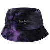 JUICY COUTURE ACCESSORIES PURPLE TIE DYE VELOUR BUCKET HAT