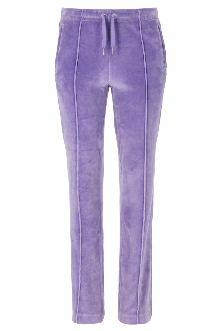 JUICY COUTURE TRACKSUITS LILAC ACID WASH DIAMANTE TRACKSUIT BOTTOMS