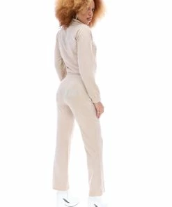 JUICY COUTURE BRAZILIAN SAND VELOUR DIAMANTE TRACKTOP