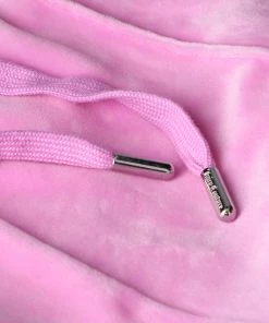 JUICY COUTURE TRACKSUITS ORCHID PINK VELOUR DIAMANTE TRACKSUIT BOTTOM