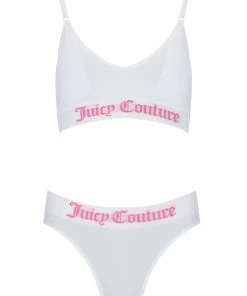 JUICY COUTURE SEAMLESS BRA & BRIEF SET LINGERIE & NIGHTWEAR
