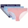 JUICY COUTURE 3 PACK LACE TRIM BRIEFS