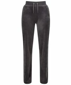 JUICY COUTURE TOP HAT CLASSIC VELOUR DEL RAY BOTTOMS TRACKSUITS