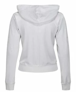 JUICY COUTURE GREY CLASSIC VELOUR ROBERTSON HOODIE TRACKSUITS