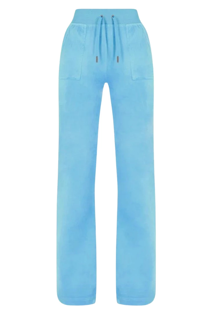 JUICY COUTURE NEW IN PETIT FOUR LUXE VELOUR DEL RAY POCKETED BOTTOMS