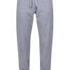 JUICY COUTURE SILVER MARL CLASSIC VELOUR CUFFED JOGGER
