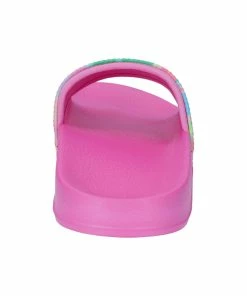 JUICY COUTURE MULTI-COLOUR SWIRL SLIDERS