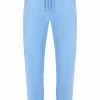 JUICY COUTURE POWDER BLUE CLASSIC VELOUR CUFFED JOGGER