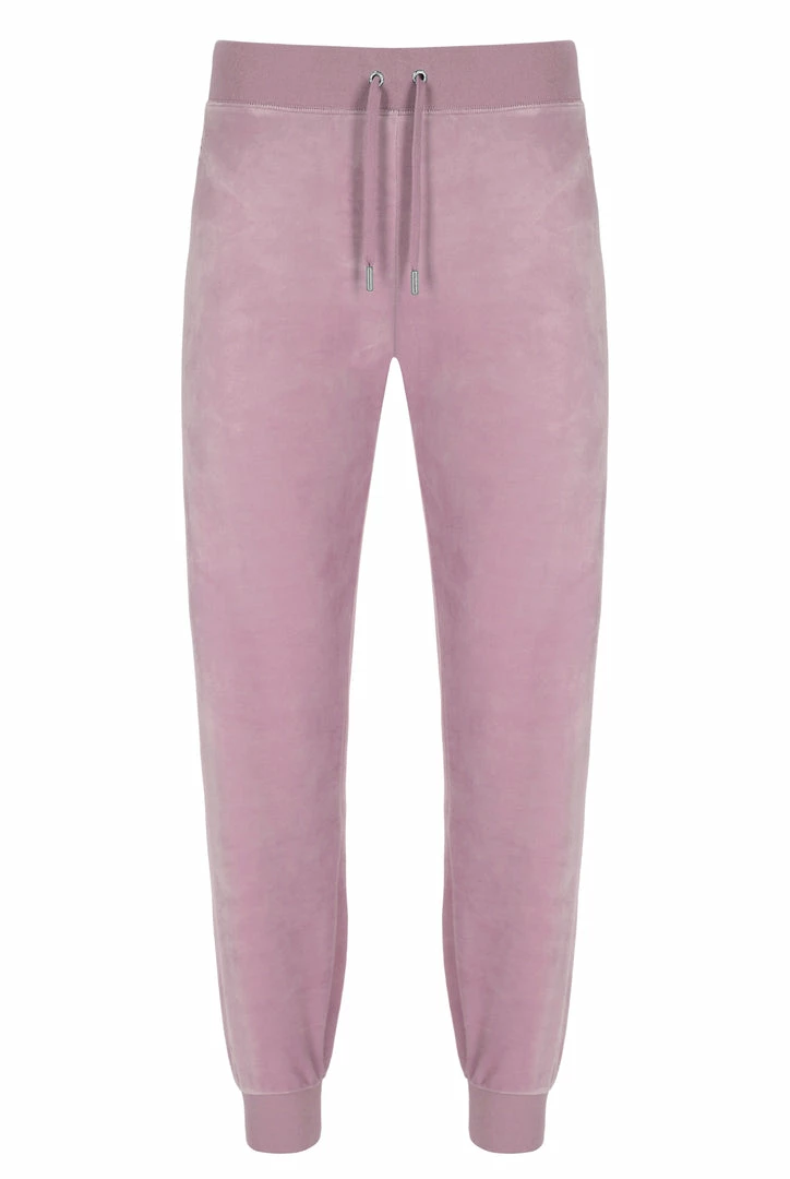 JUICY COUTURE KEEPSAKE LILAC CLASSIC VELOUR CUFFED JOGGER SPRING SUMMER '22 COLLECTION