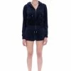JUICY COUTURE NIGHT SKY CLASSIC VELOUR TRACK SHORT NEW IN