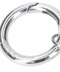 JUICY COUTURE SILVER DIAMANTE JUICY KEY FOB