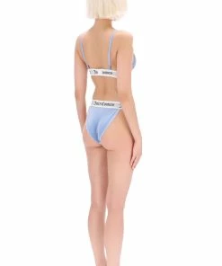 JUICY COUTURE DELLA ROBIA VELVET LOUNGE TRIANGLE BRA