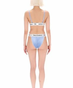 JUICY COUTURE DELLA ROBIA VELVET LOUNGE TRIANGLE BRA