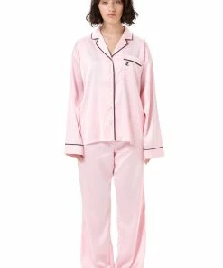 JUICY COUTURE ALMOND BLOSSOM SATIN PYJAMA TROUSERS