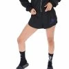 JUICY COUTURE TRACKSUITS BLACK DIAMANTE LIGHTWEIGHT TRACK SHORTS