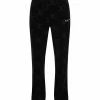 JUICY COUTURE TRACKSUITS BLACK MONOGRAM VELOUR TRACKSUIT BOTTOMS